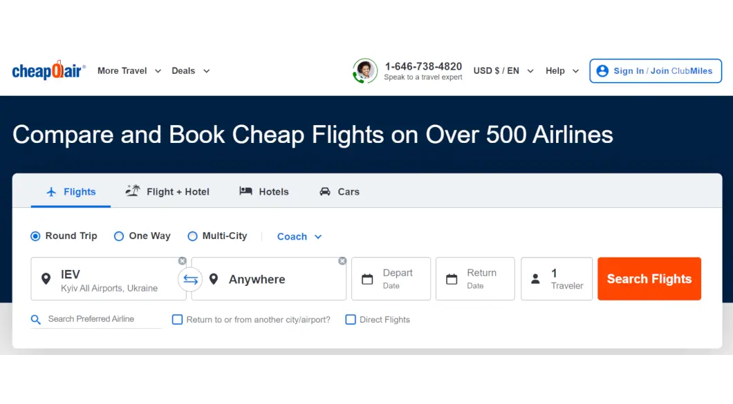 cheapoair.com