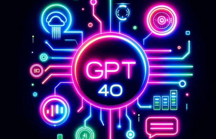 GPT-4o highlighting its features such as speed, cost-efficiency, and multimodal capabilities.